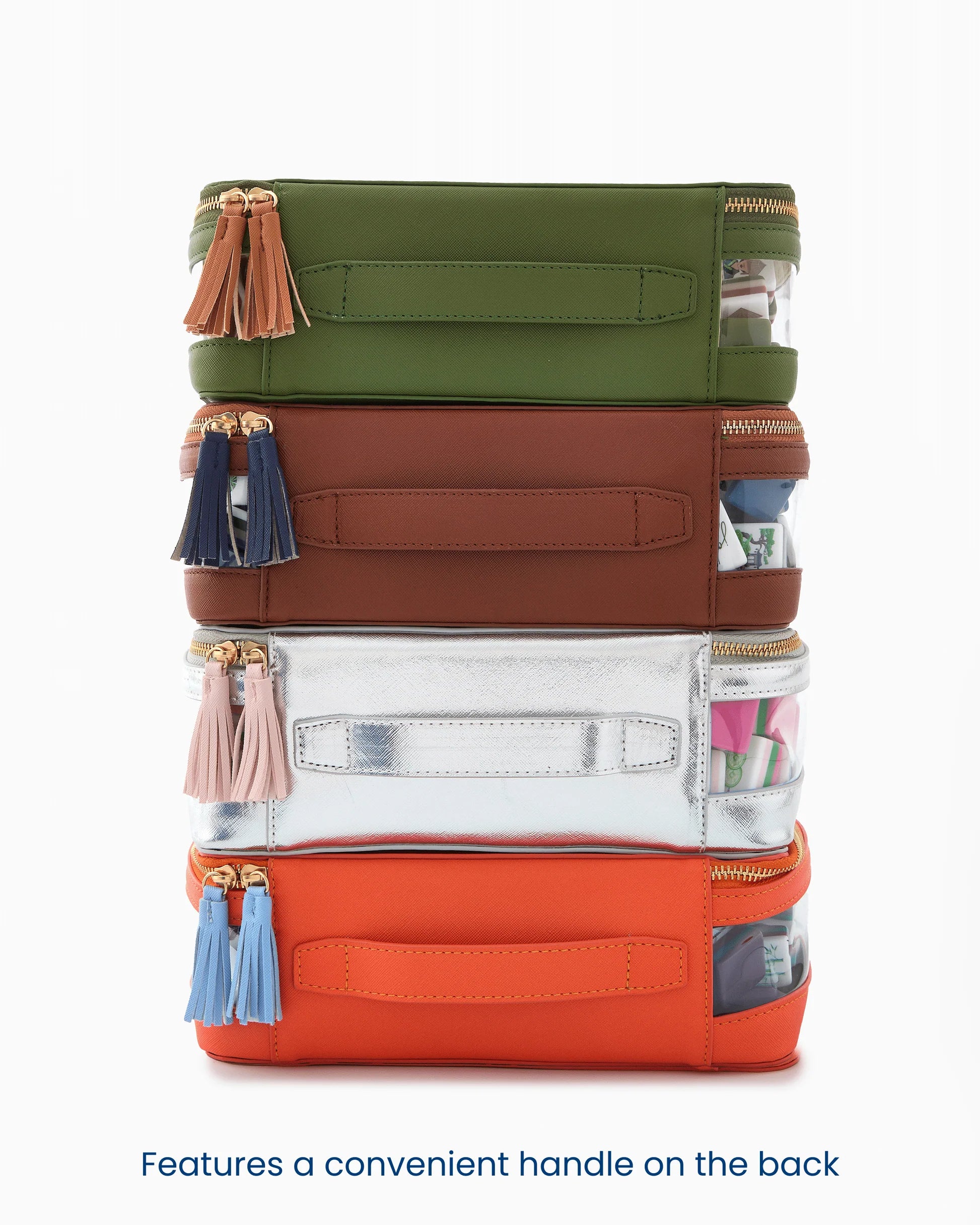 Silver Tile Storage Bag
