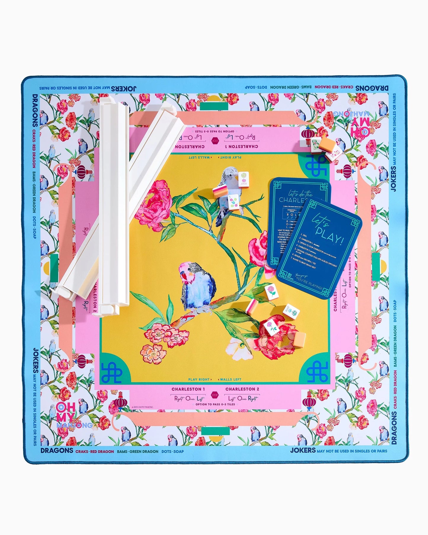 Spring Fling Mahjong Mat