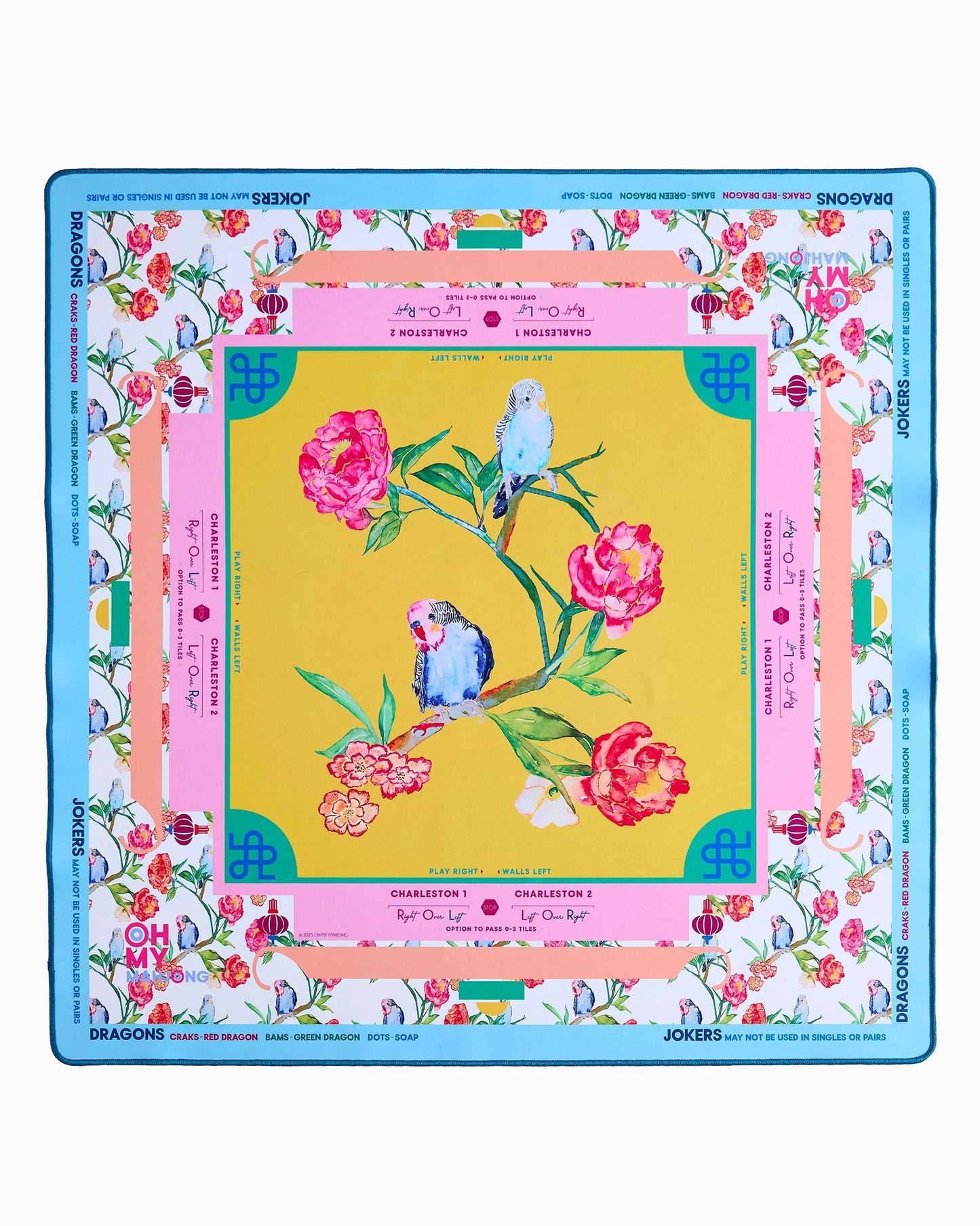 Spring Fling Mahjong Mat