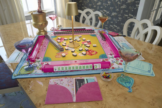 Spring Fling Mahjong Mat