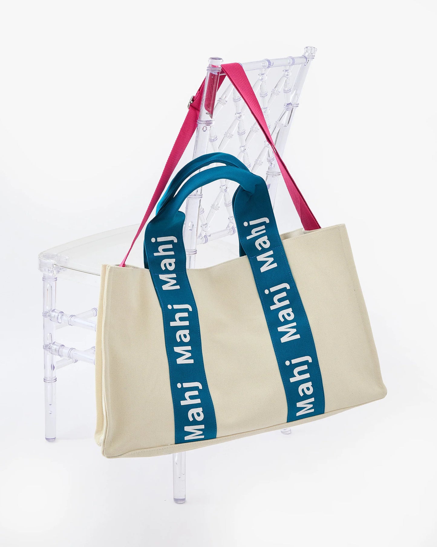 Teal Mahj It All Bag