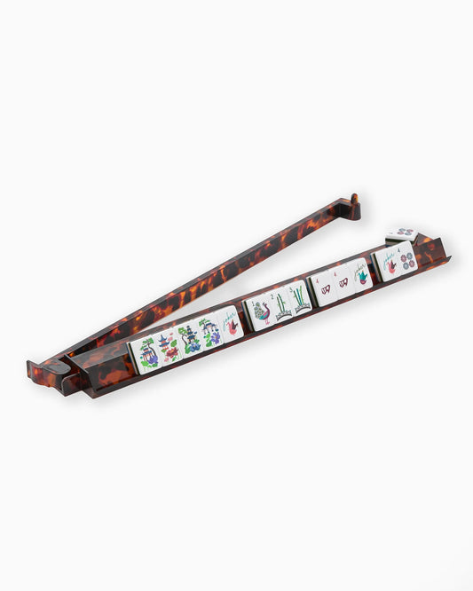 Mahjong Tortoise Shell Rack & Pusher