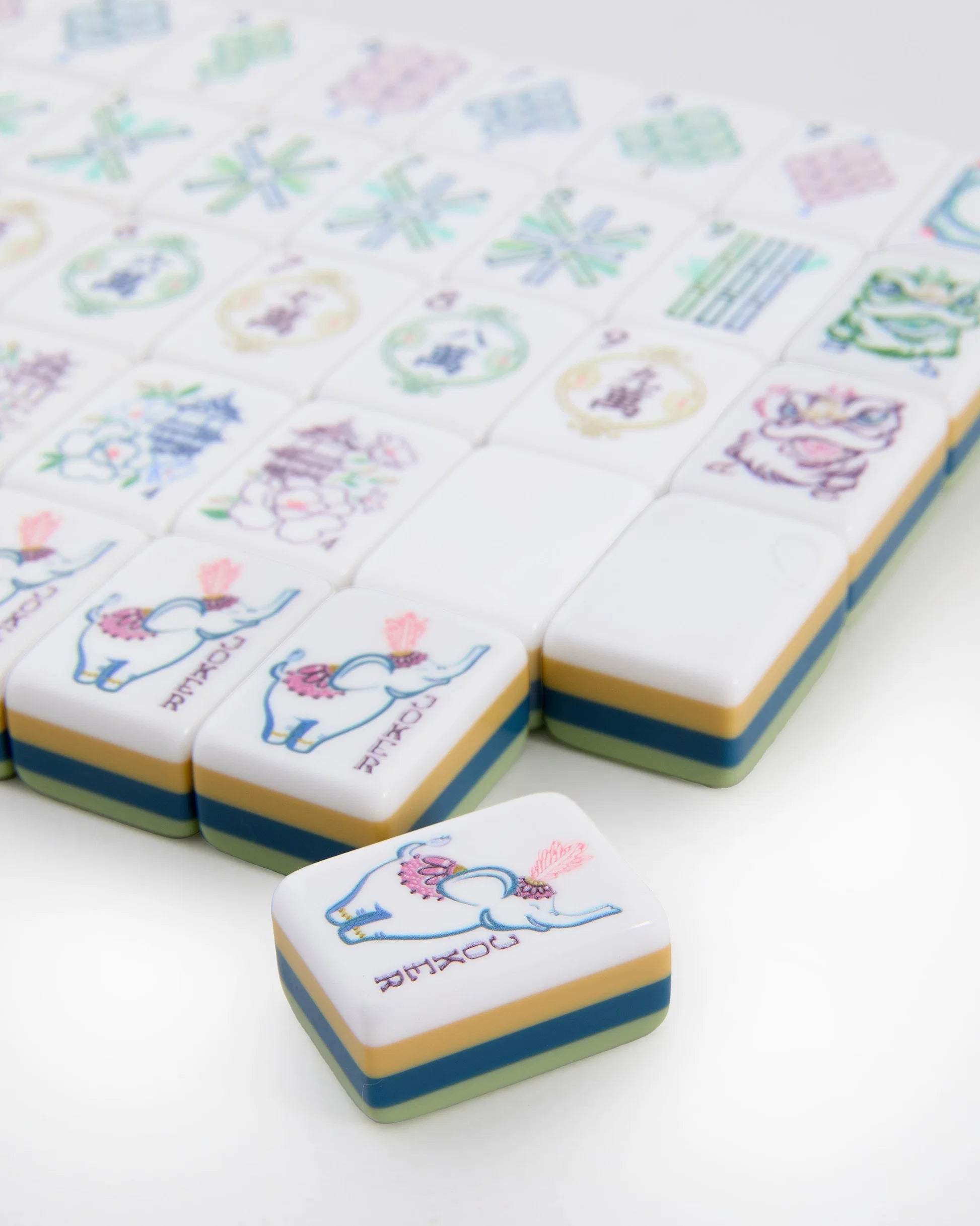 Willow Mahjong Tiles