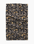 Woodland Wildflowers Geoweave kitchen tea towel featuring hand-painted floral design, eco-friendly and quick drying