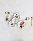 Holiday Icon Canapé Knife with Enamel Handle – 4 Assorted Styles