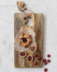 Mango Wood Santa Hat Cheese & Cutting Board – Festive Christmas Serving Décor