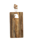 Mango Wood Santa Hat Cheese & Cutting Board – Festive Christmas Serving Décor